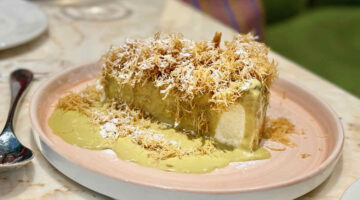 Pistachio Cheesecake - The Cardinal Bar and Kitchen, Aldgate