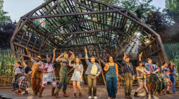 Shucked, Regent's Park Open Air Theatre - photo Pamela Raith - The London cast 2025
